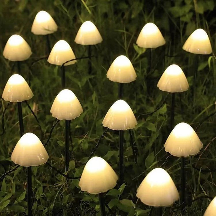 Enchanted Glow Solar Mushroom Lights