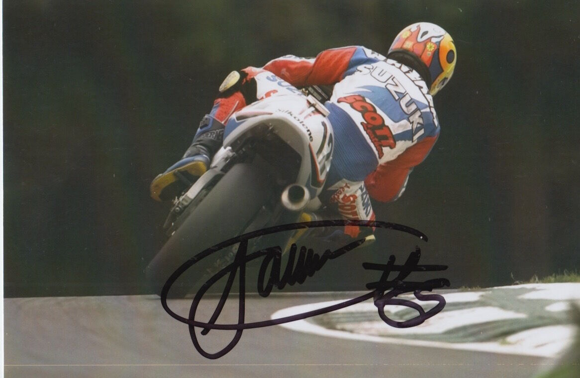 JAMIE WHITHAM HAND SIGNED 6X4 Photo Poster painting SUPERBIKE AUTOGRAPH 1.