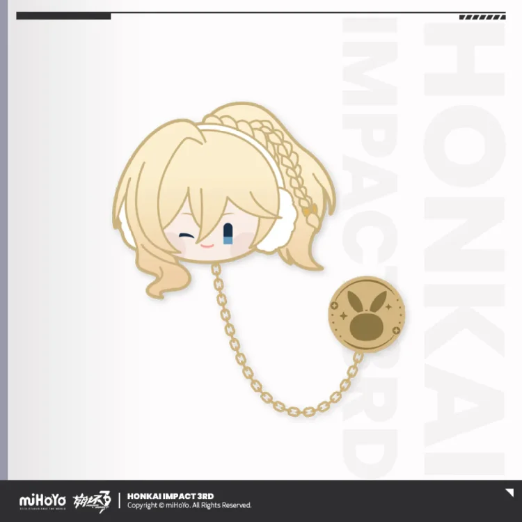 Honkai Impact 3rd New Year Series-Metal Badges [Original Honkai Official Merchandise]