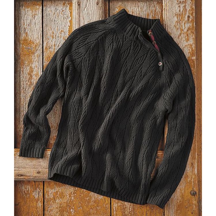 Pre sale casual diagonal zipper stand collar knit top