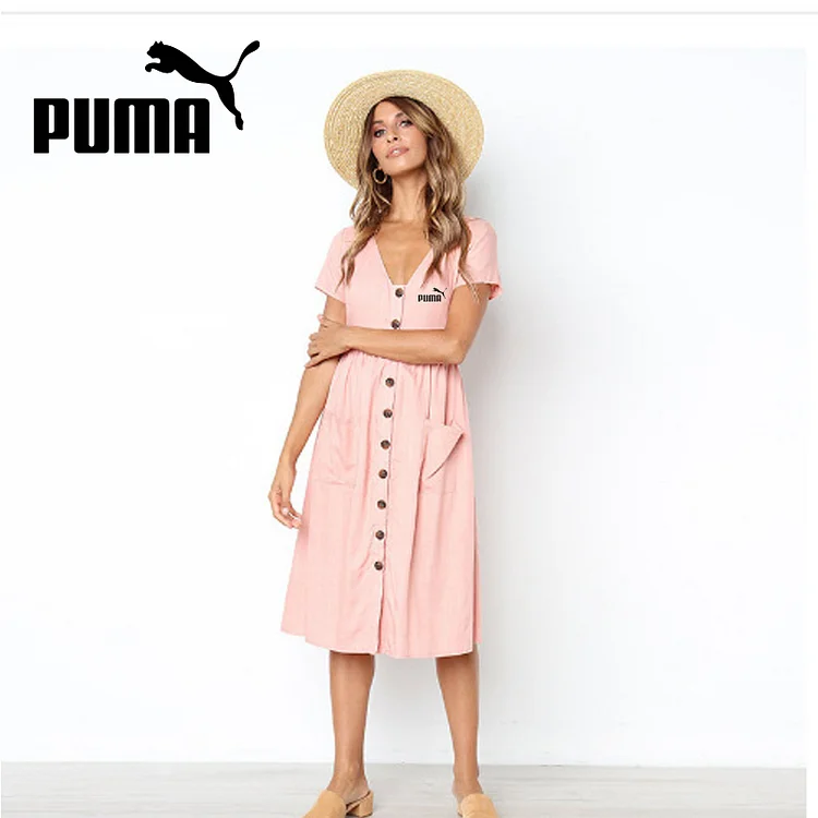 Sukienka Puma z dekoltem w kształcie litery V