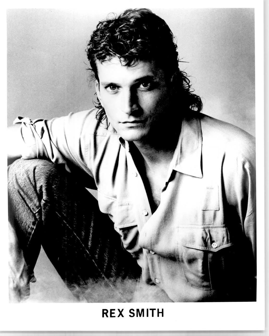 Rex Smith - 8x10 Headshot Photo Poster painting - street Hawk