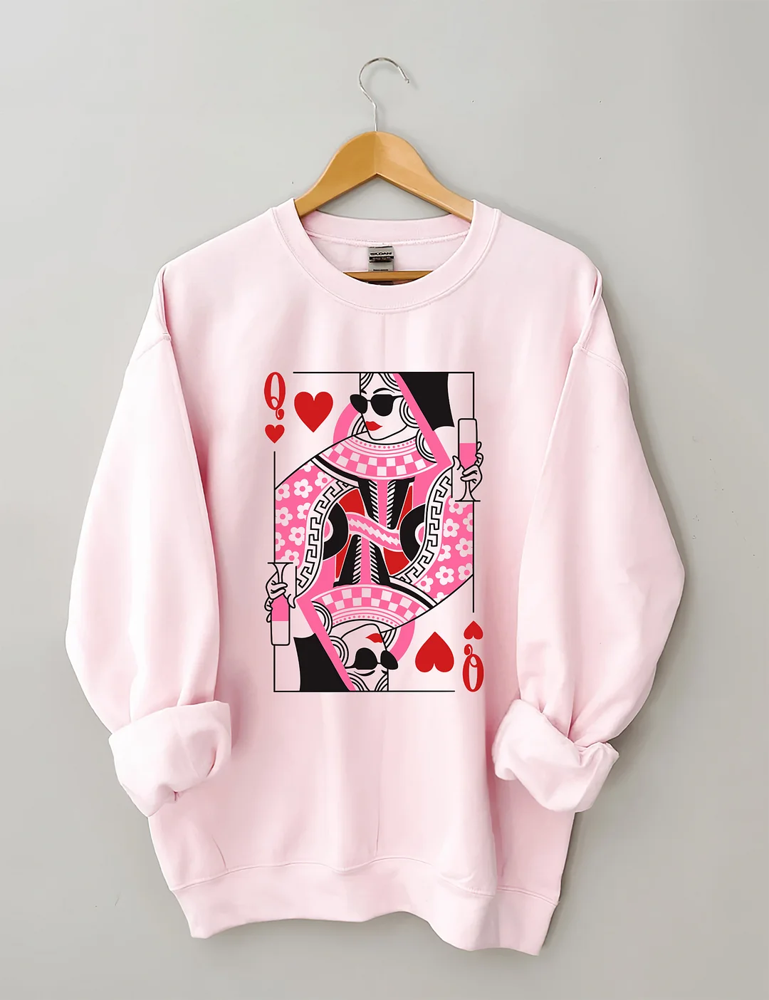 Queen Of Hearts Sweatshirt