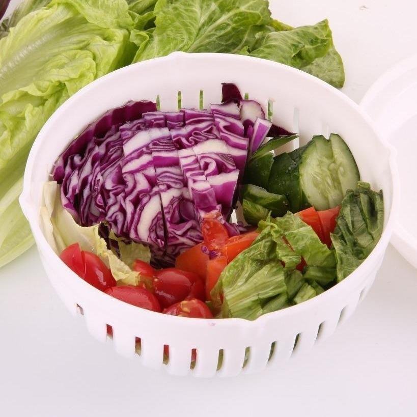 60 Second Easy Salad Cutter Bowl