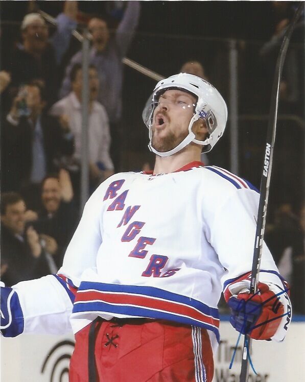 New York Rangers Kevin Klein Signed Autographed 8x10 Photo Poster painting COA