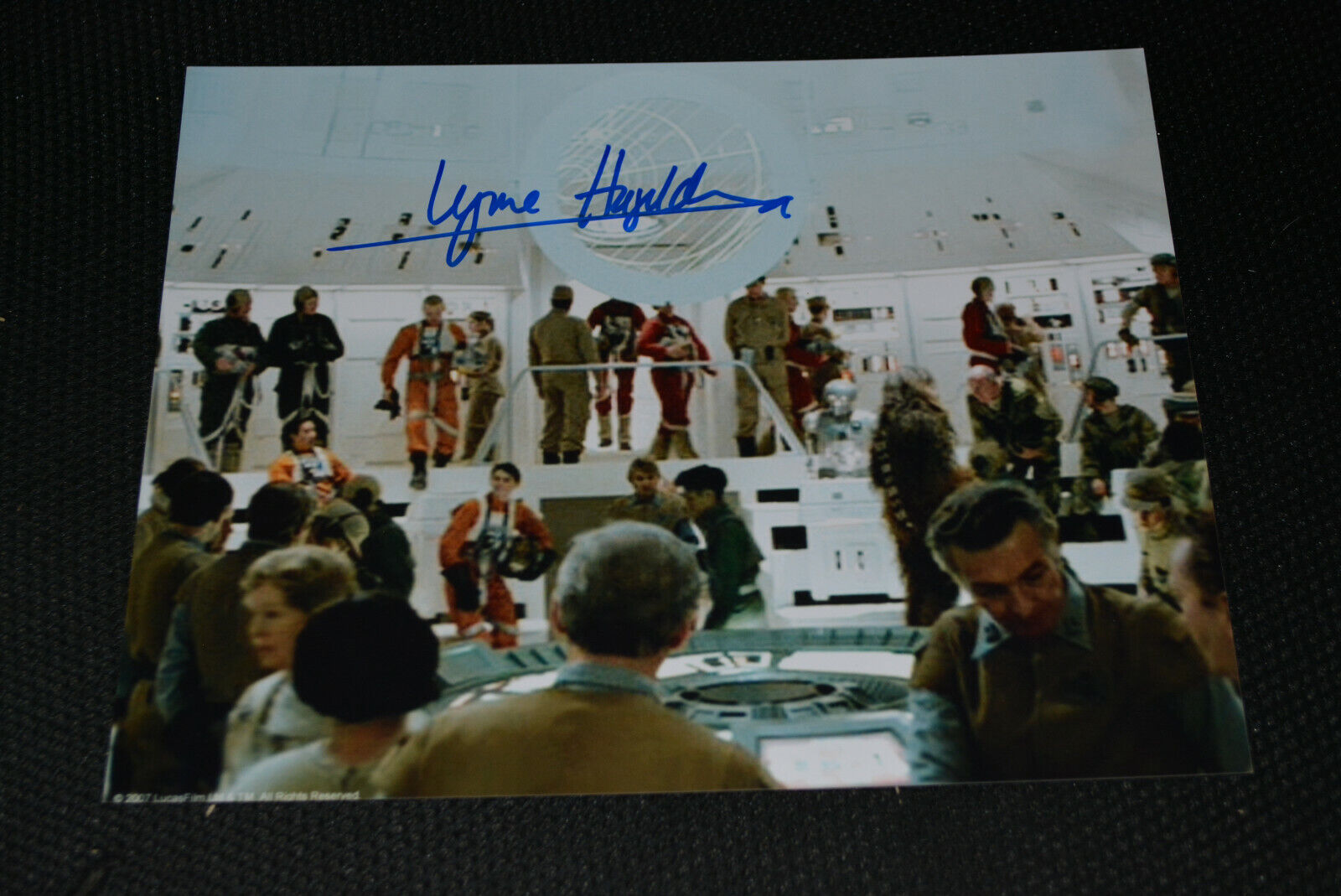 LYNNE HAZELDEN signed autograph 8x10 ( 20x25 cm) STAR WARS In Person Kerie Neth