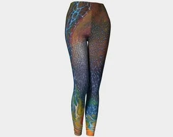 pornhint Pornhint Lava Leggings Unique Design Stretch Pants