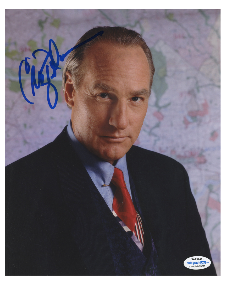 Craig T. Nelson ACOA Signed Autograph 8 x 10 Photo Poster painting