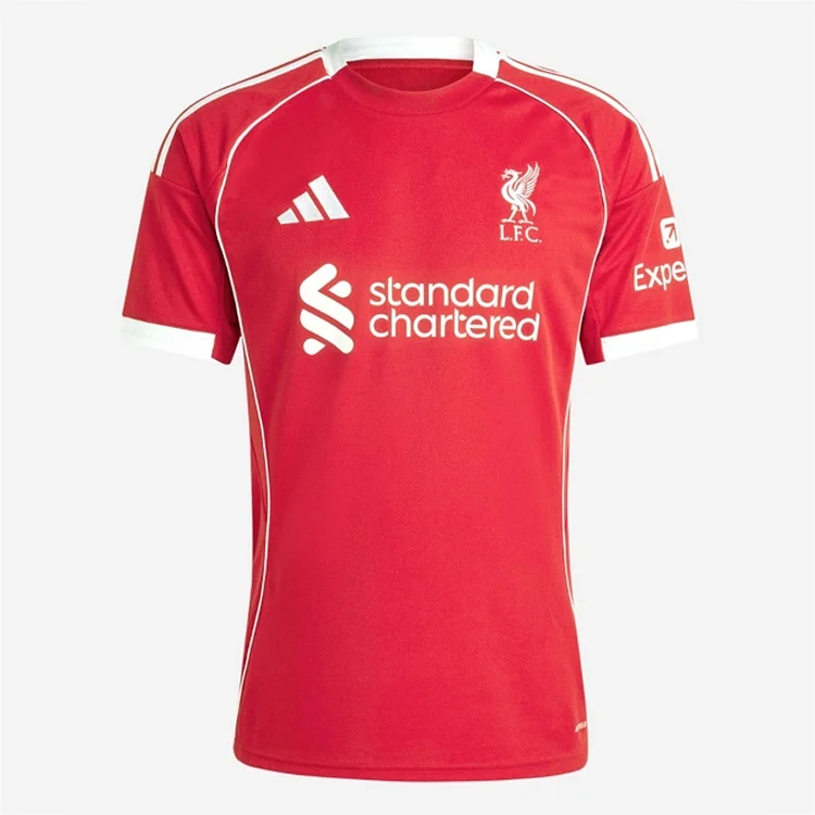【S~5XL】Liverpool 25/26 Home Football Jersey