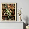 Books And Dragons-11CT Stamped Cross Stitch 40*50cm/15.75*19.69in tapestrymarket