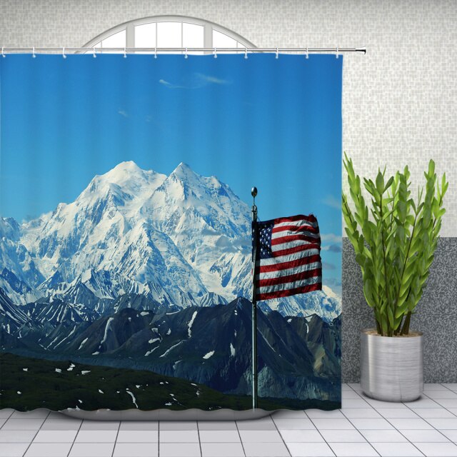 

Shower Curtain – USA Flag-180*180cm, 501 Original