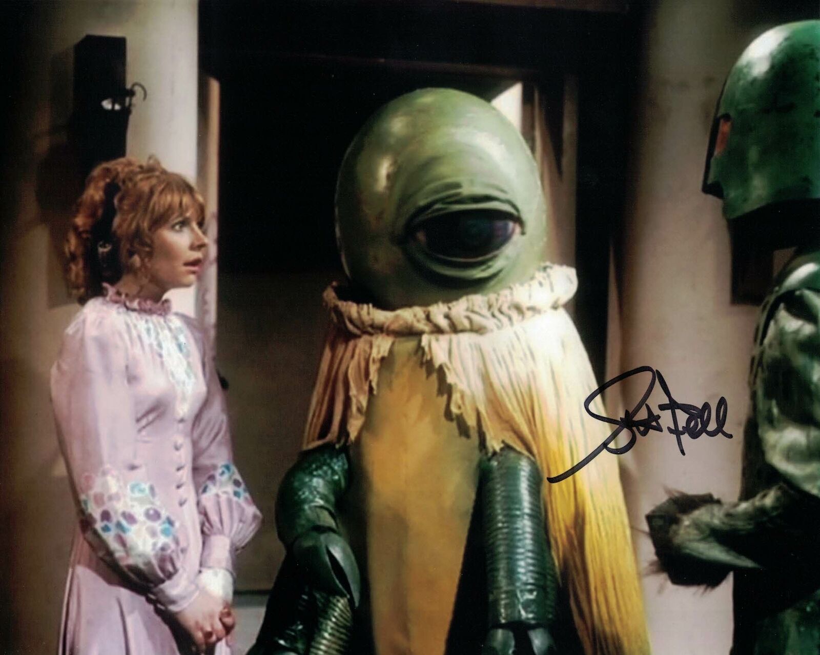 STUART FELL - Alpha Centauri in Doctor Who hand signed 10 x 8 Photo Poster painting