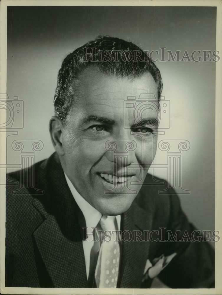 Press Photo Poster painting Television Host Ed Sullivan - sap49851