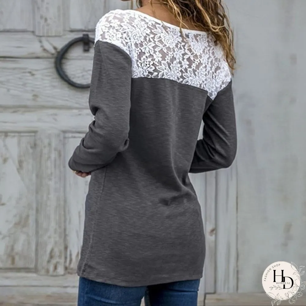 XS-8XL Autumn and Winter Tops Plus Size Fashion Clothes Womens Long Sleeve T-shirts O-neck