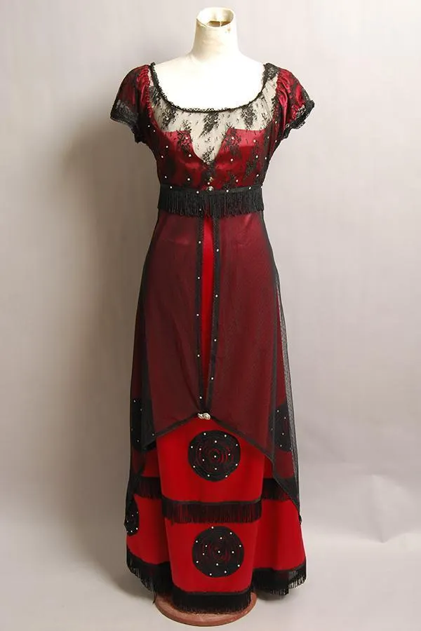 cosplay red dress Film Ryuu to Sobakasu no Hime Belle (2021) The Princess of Dragons and  Freckles Suzu Naito Belle Red Dress (Advanced Customization) Cosplay Costume