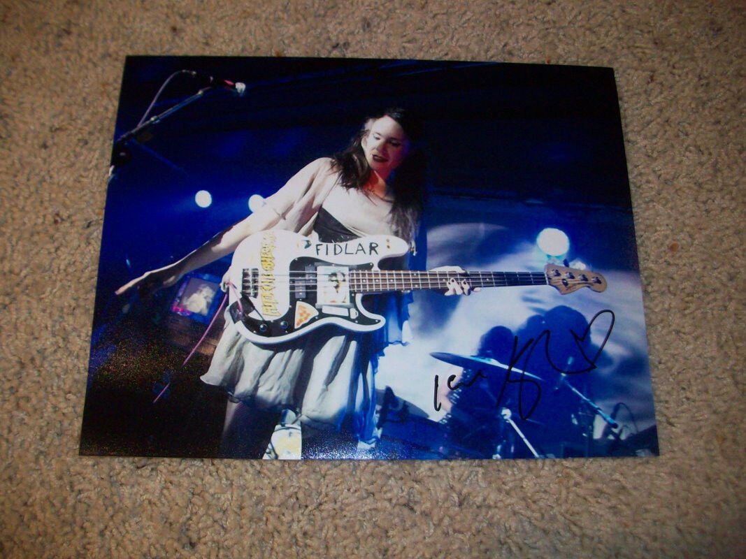 KATE NASH GIRL TALK SIGNED AUTOGRAPH 8x10 Photo Poster painting D