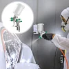 LVLP Spray Gun 600ml Paint Sprayer for Car Furniture Wall DIY (1.3mm)