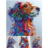(Multi-Style)Color Animal-Partial Special Shaped Diamond Painting 30*30CM