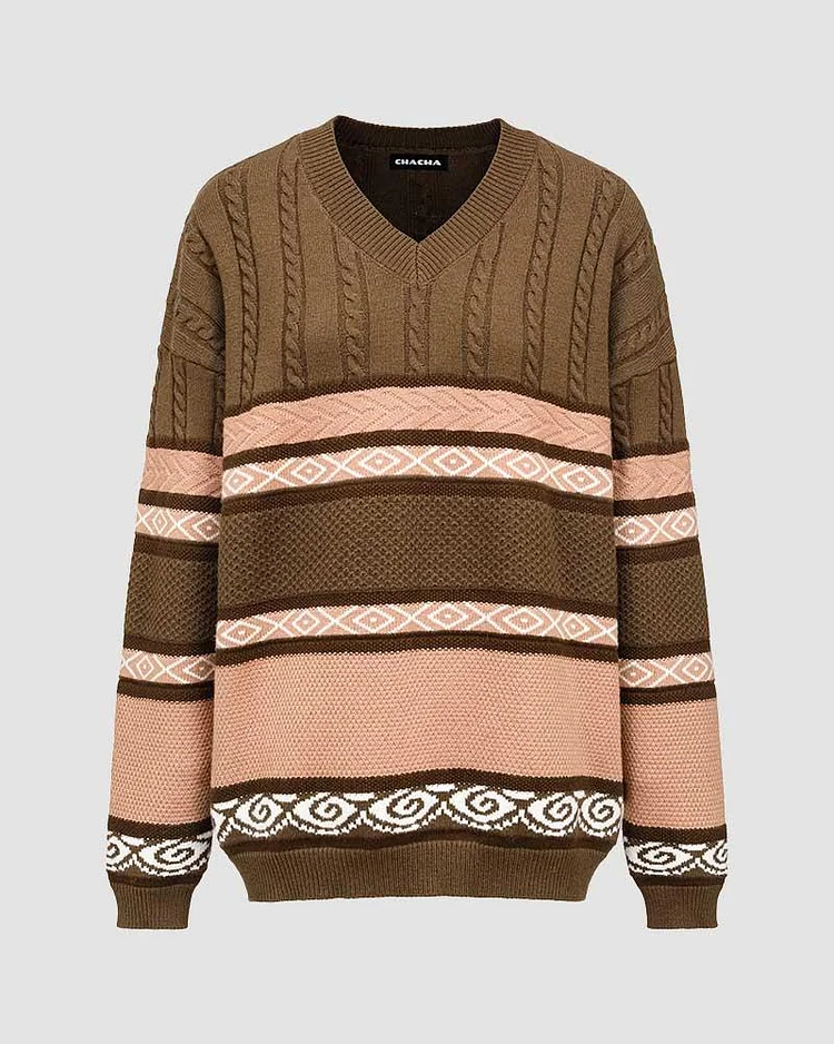 Mori Lace Oversized Sweater