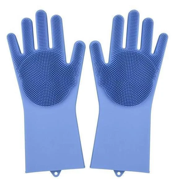 Magic Silicone Dish Washing Gloves(1 Pair)