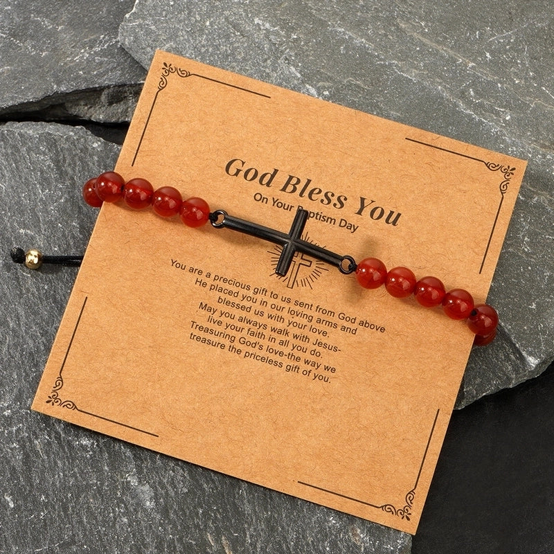 Bohemian Geometric Natural Stone Handmade Men’s Bracelets