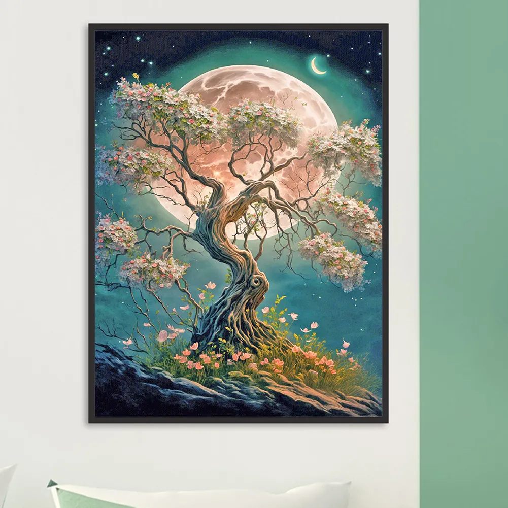 Diamond Painting - Full Round Drill - Tree(30*40cm)