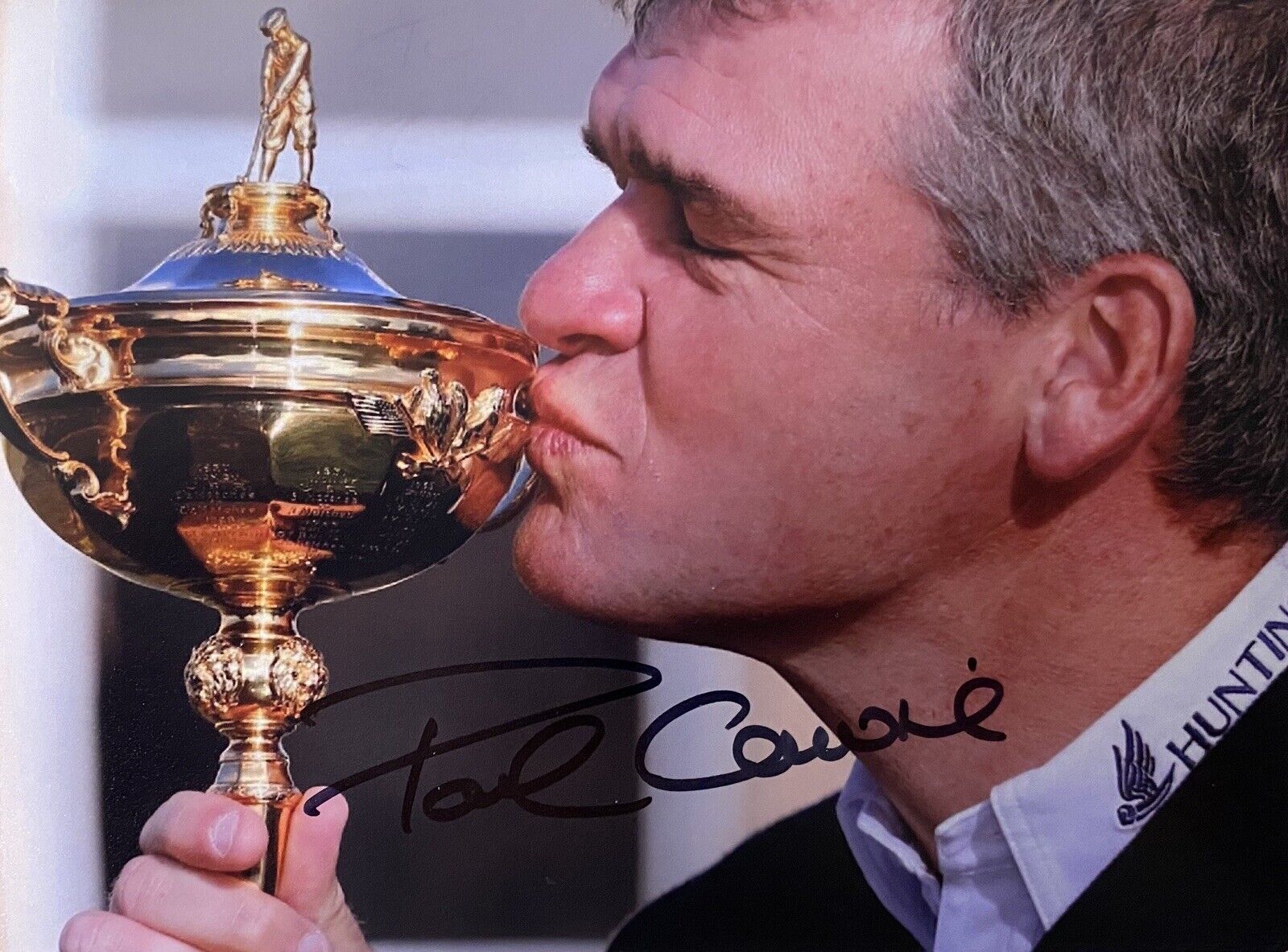 Paul Lawrie Genuine Hand Signed Golf 6X4 Photo Poster painting 3