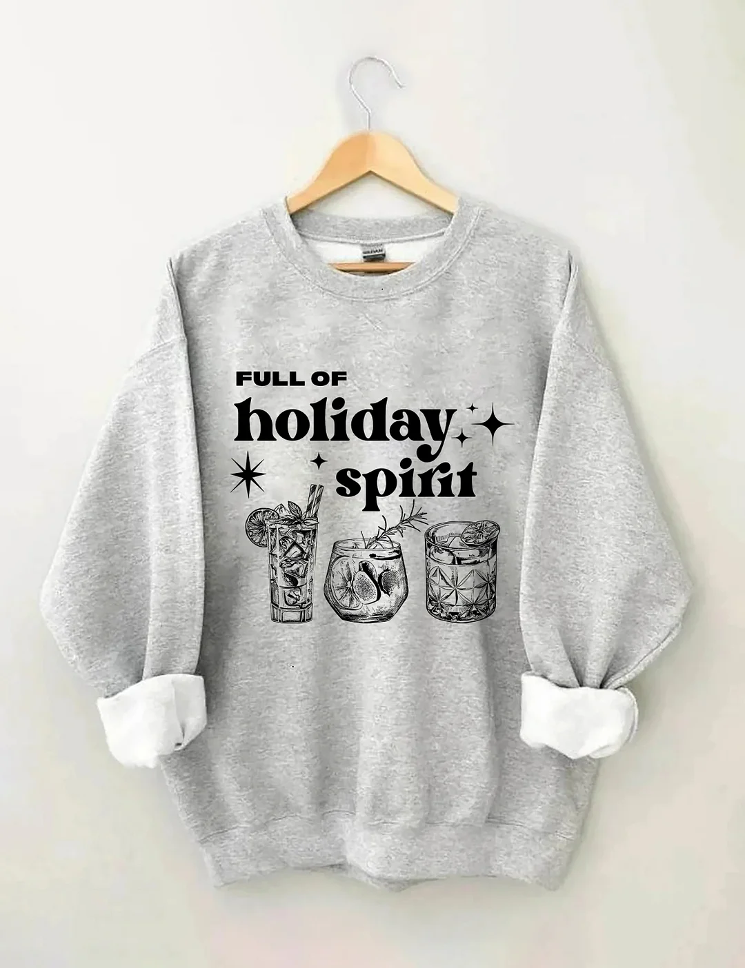 Full Of Holiday Spirit Sweatshirt