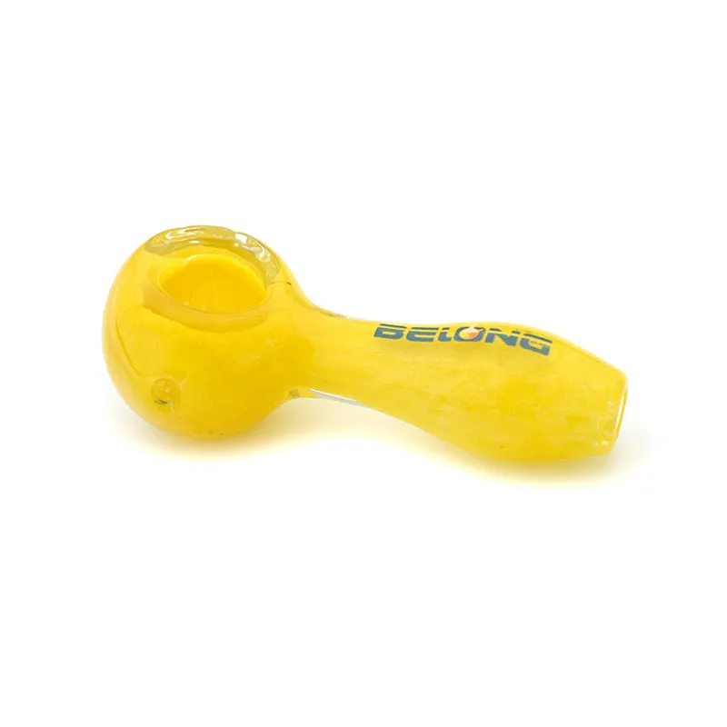 Mini Glass Hand Pipe with Logo