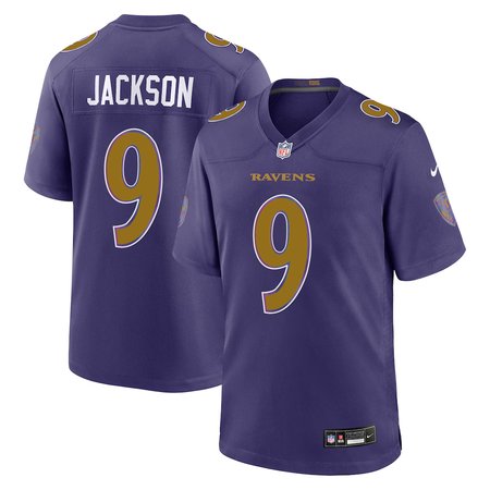 Youth Baltimore Ravens #9 Zion Young Purple 2026 NFL Draft Game Jersey