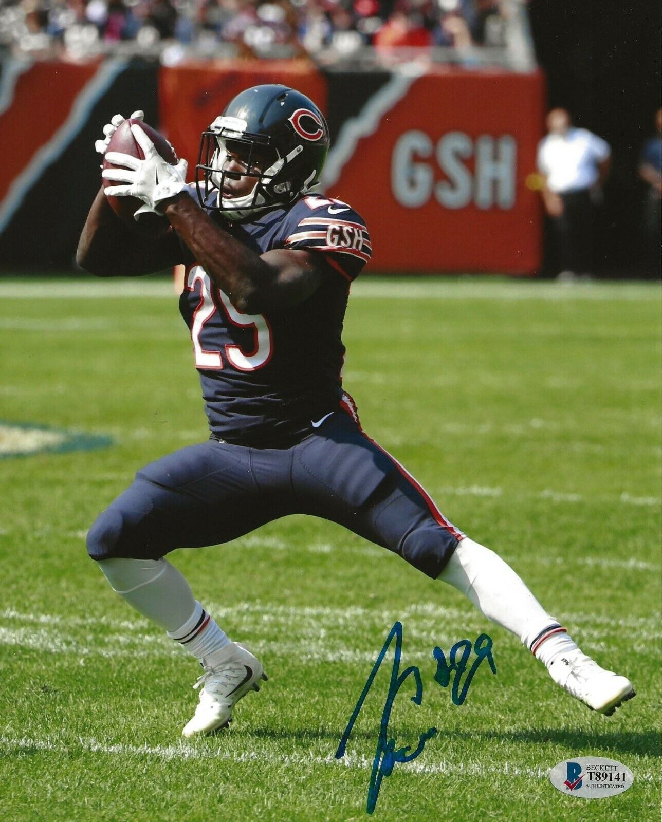 Tarik Cohen signed Chicago Bears 8x10 Photo Poster painting autographed 2 BAS Beckett