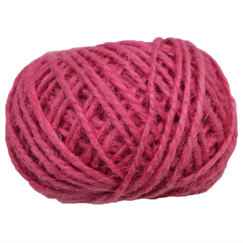 30M Natural Burlap Hessian Jute Twine Cord Hemp Rope String Gift Packing Strings Christmas Event & Party Supplies