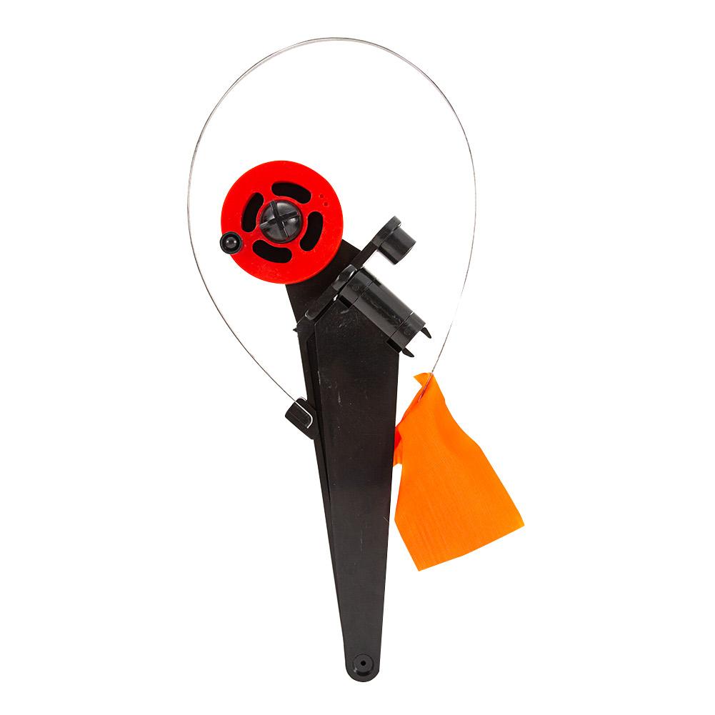 

Portable ABS Winter Ice Fishing Rod Pole Flag Tip-Up Outdoor River Lake Fishing Tackle Equipment Tool, Red, 501 Original