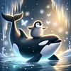 Luxury AB Velvet Diamond Painting Kit - Whale