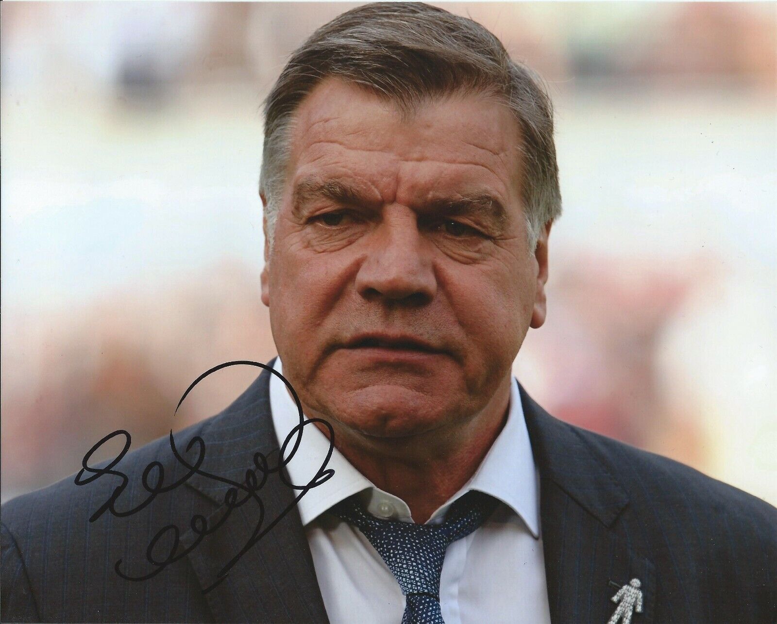 Sam Allardyce autograph - signed Photo Poster painting - Football Manager