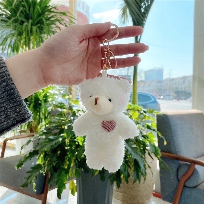 Cute Rabbit Pp Cotton Women’s Bag Pendant Keychain