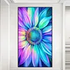 Tournesol color&eacute;-perceuse ronde peinture diamant-40 * 70cm (grande taille)