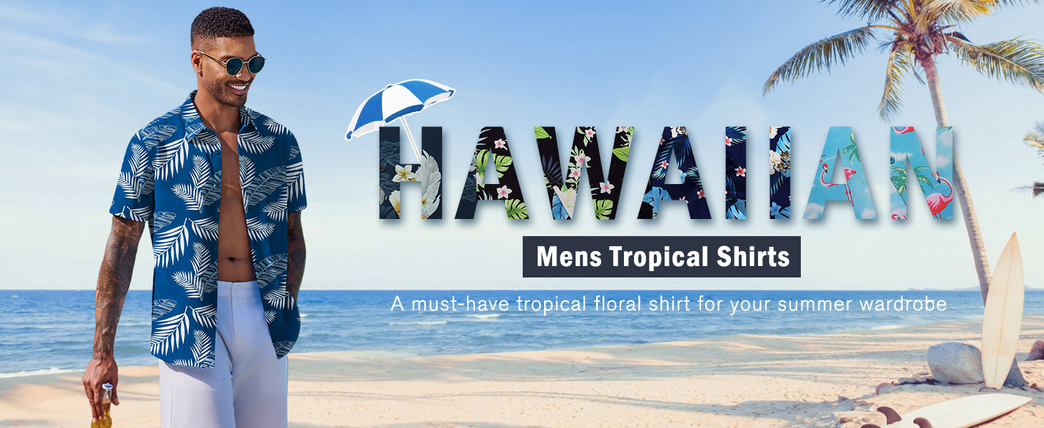 Men&amp;#39;s Short Sleeve Hawaiian Shirt