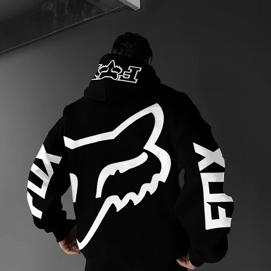 Racer animation black hoodie best sale