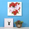 Diamond Painting-5D Full Drill Rose Love Pigeon