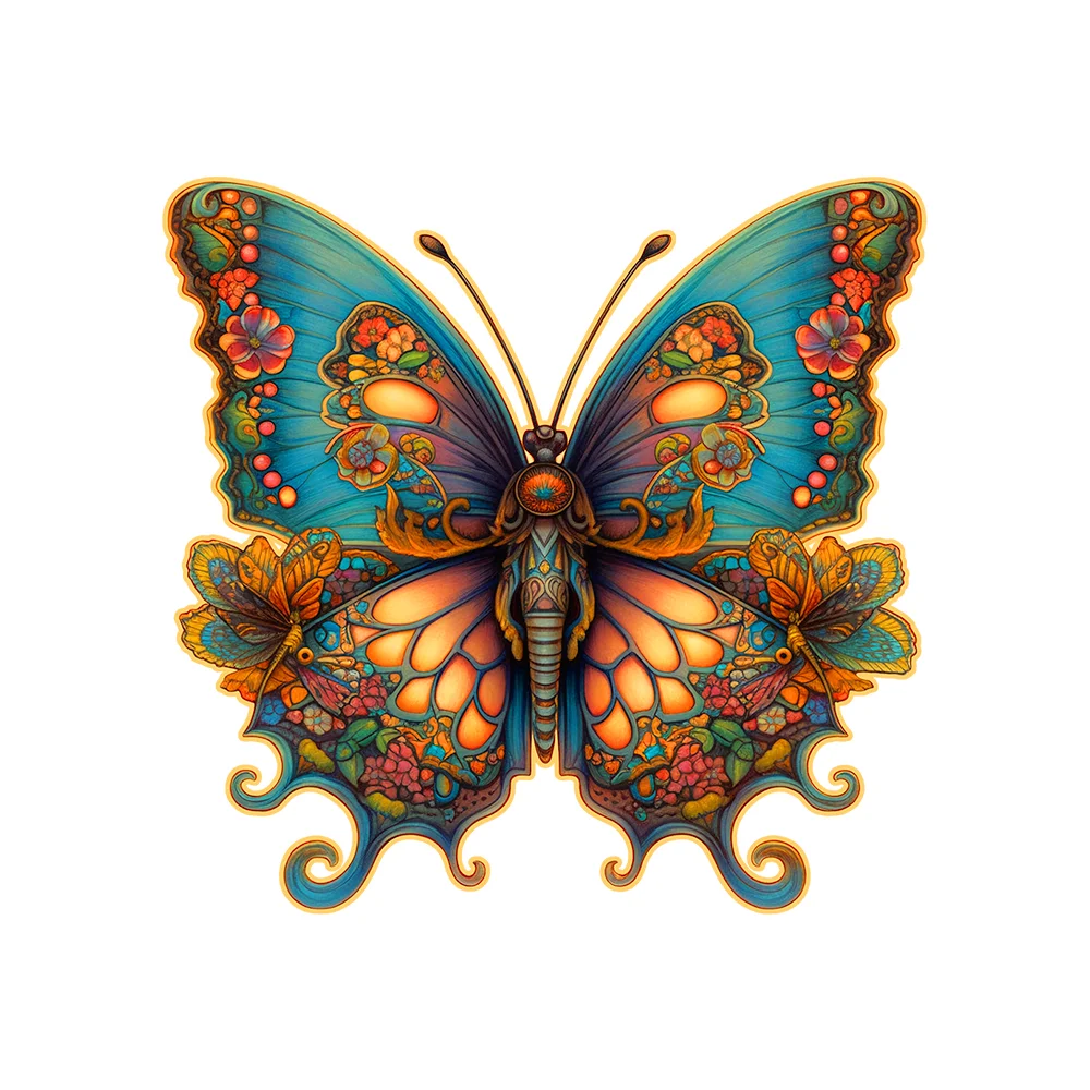 Ericpuzzle™ Ericpuzzle™Butterfly Wooden Jigsaw Puzzle