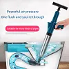 Drain Dredging Clogged Toilet Plunger Drain Blower Air Drain Pump Cleaner Drain Air Powered Sink Plunger