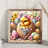 Diamond Painting-5D Full Round Drill Easter Chick