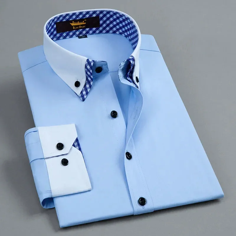 High Quality Business Cotton Long Sleeve Shirt