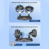 Car Fan 360 Adjustable 2 Head Air Fan Auto Electric Fan USB