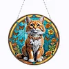 Brown Cat - 5D DIY Craft Pendant
