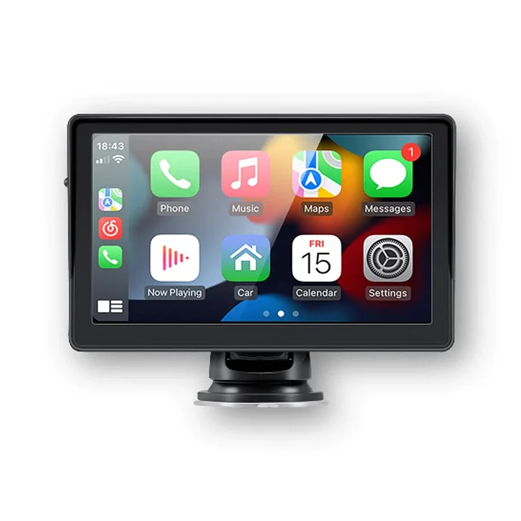 Portable wireless carplay car MP5 player