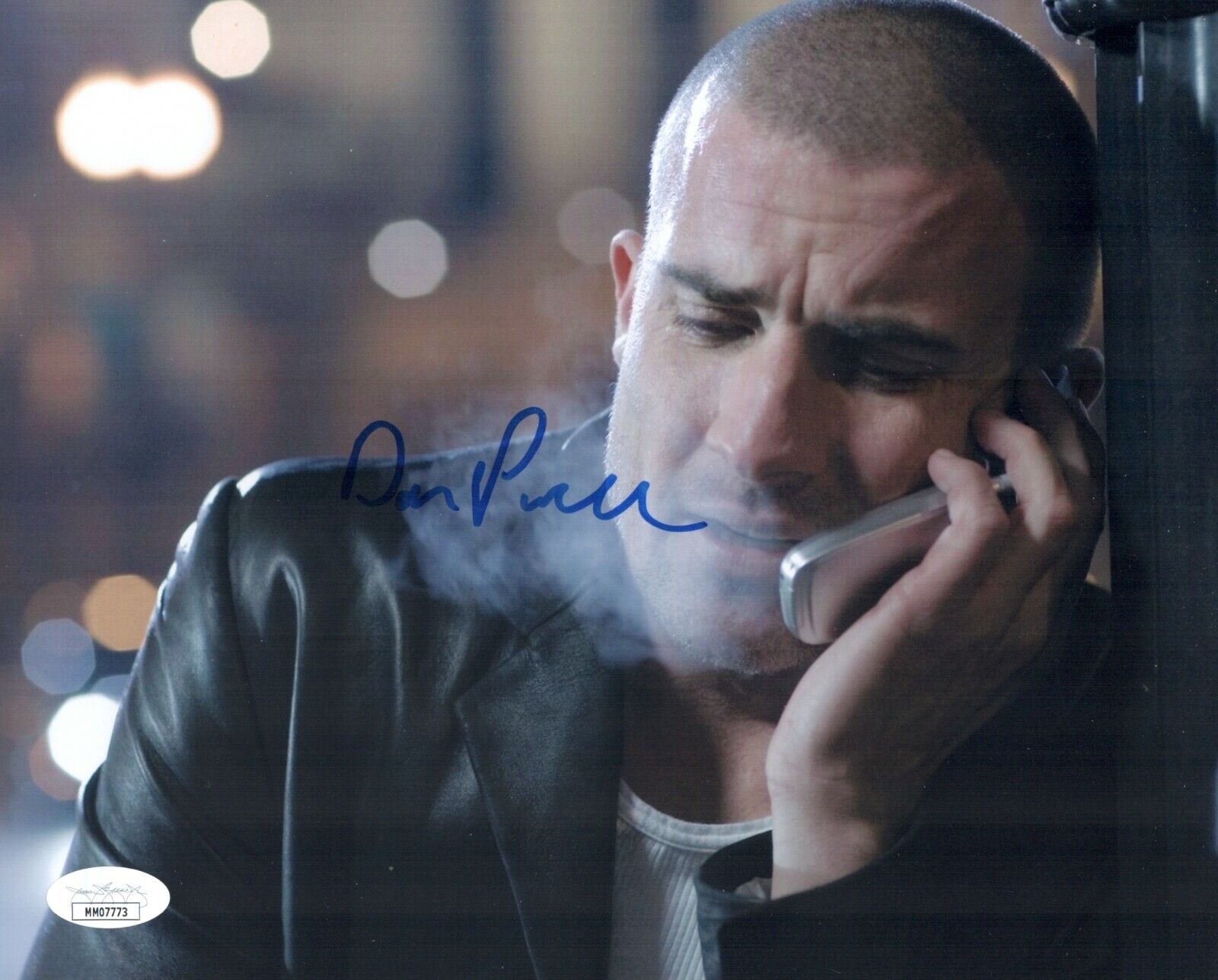 DOMINIC PURCELL Signed PRISON BREAK 8x10 Photo Poster painting Autograph JSA COA