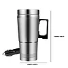 Camping Travel Kettle 12V/24V Car Electric Heating Cup 300ML Insulated Drink Mug