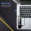 Digital Voice Recorder Type-C Rechargeable Small Tape Recorder Device with 7-Level Adjustable Voices Control for Lectures Meetings Interviews